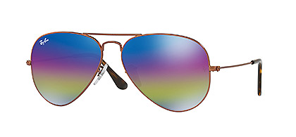 RB3025 AVIATOR LG METAL